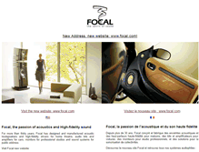 Tablet Screenshot of ns.focal-fr.com